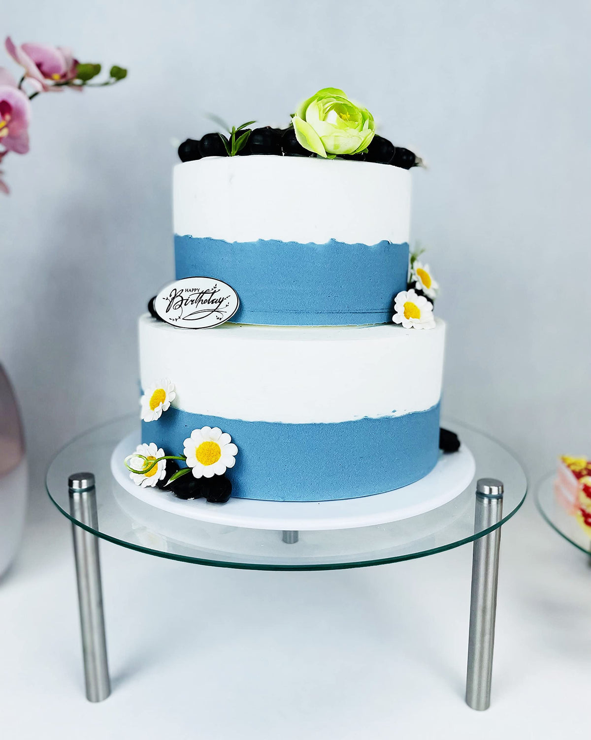 FESTLOVE multipurpose dessert display for cakes, cupcakes, and fruits.
