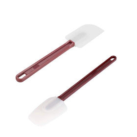 FETESUR high-heat silicone spatula front view for non-scratch cooking and easy scraping