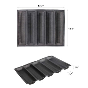 FETESUR sandwich mold baguette bread pan shapes loaves evenly