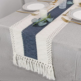 FEXIA baby shower table runner creates warm centerpiece for celebrations.