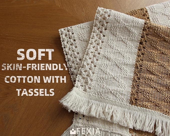 FEXIA placemats are easy to clean with simple hand wash