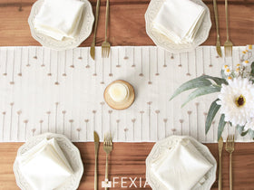 FEXIA wedding or bridal shower decor with 72in tassels.