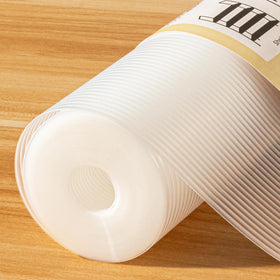 FEXIA shelf liner non-slip kitchen cabinet keeps items secure for organized shelves.
