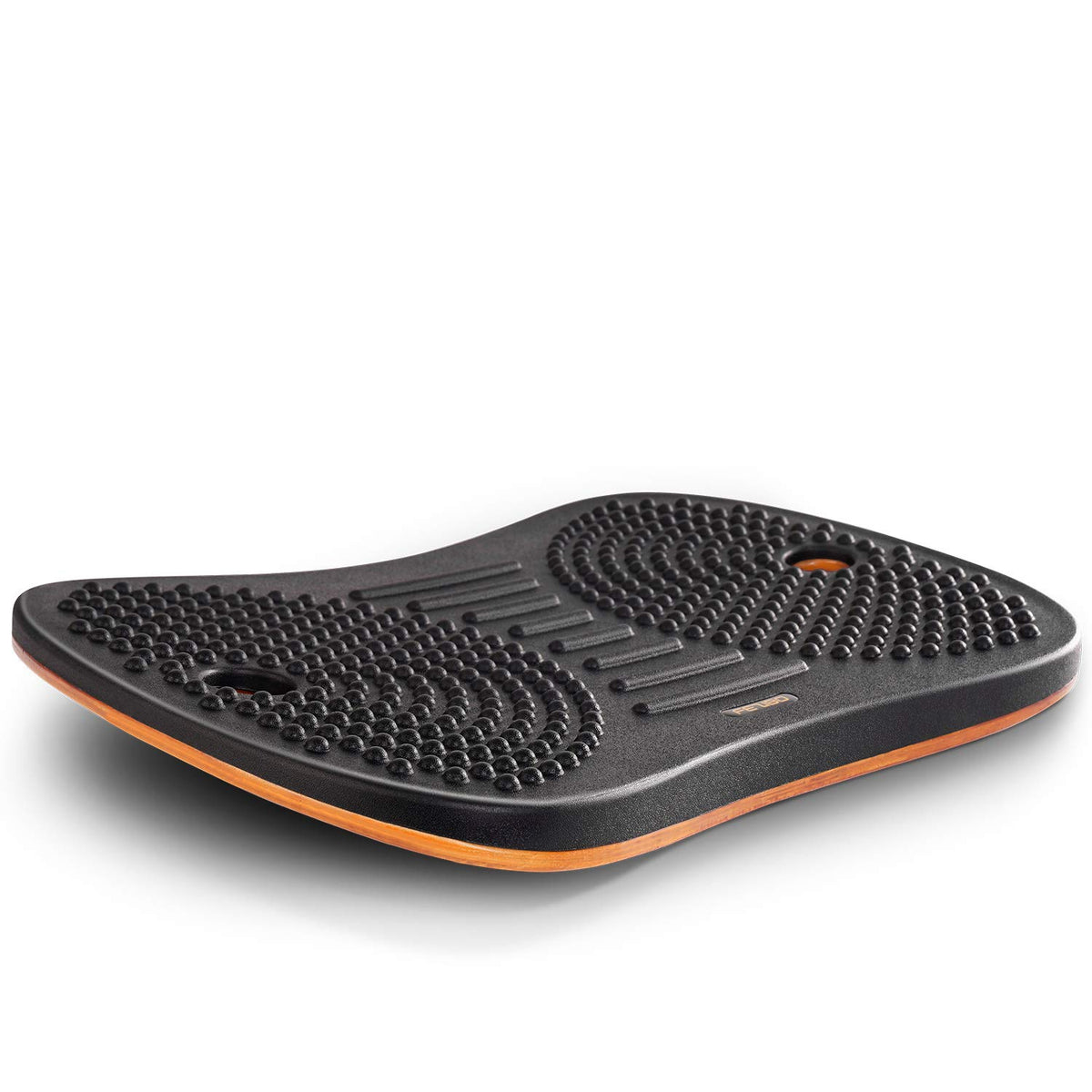 FEZIBO balance board on a standing desk promotes micro-movements and improved circulation