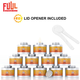 FHS Retail 6 Hour Chafing Fuel can wick sealed top promotes clean ignition