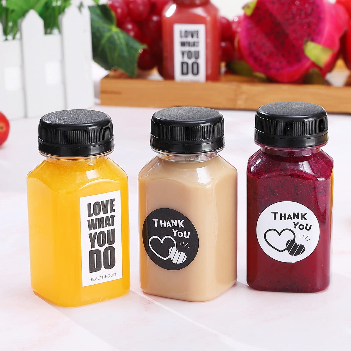 Fhxtcygj bottle funnel and stickers for easy decorating