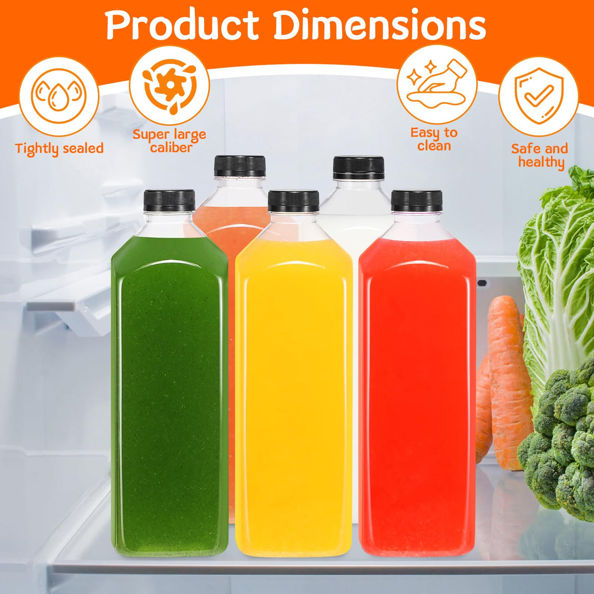 Fhxtcygj leak-proof lids and pull handles simplify carrying and pouring.