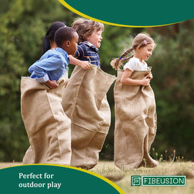 FIBEUSION plant-safe burlap sacks support root-friendly storage.