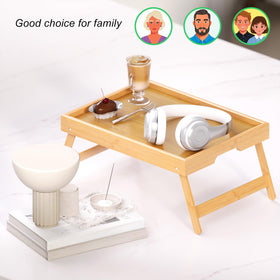 Fibogollo bamboo tray easy to wipe clean after use