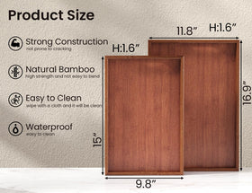 Fibogollo storage tray in brown for tidy spaces.