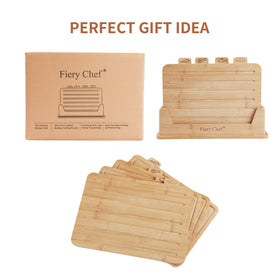 Fiery Chef cutting board set as a thoughtful housewarming gift