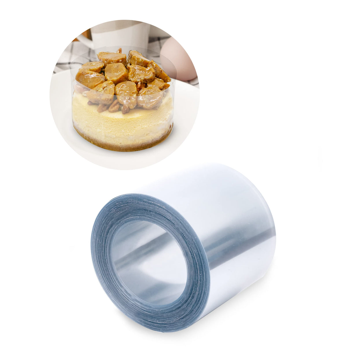 Fiesta Wraps Cake Collar 2x600in provides bakery-style edges for professional presentation.