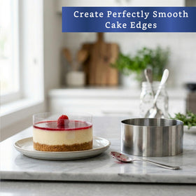 Fiesta Wraps food-grade acetate safe for direct contact with desserts.