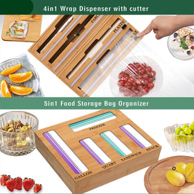 FifanQiQi kitchen drawer organizer keeps large utensils neatly separated and accessible.