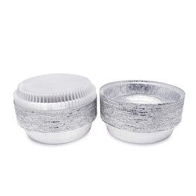 Fig & Leaf stackable foil pan saves space in prep areas