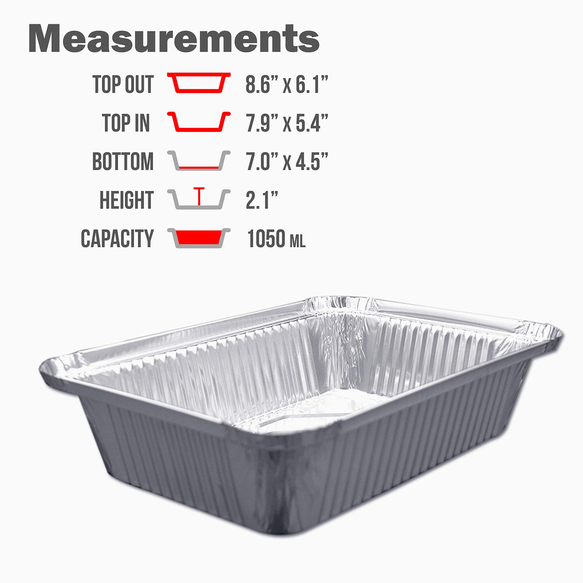 Fig & Leaf stackable takeout pans optimize storage and transport