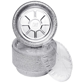 Fig & Leaf plastic dome lid snaps securely for transport.