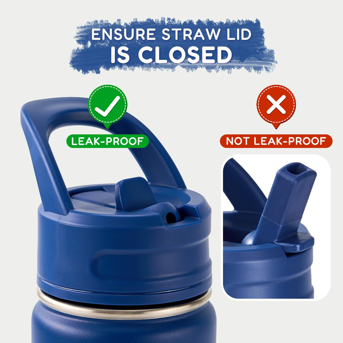 Fijinhom bottle ideal for school and travel with a kid-friendly design.