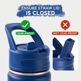 Fijinhom bottle ideal for school and travel with a kid-friendly design.
