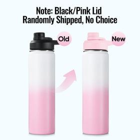 Fijinhom premium 304 stainless steel bottle with wide mouth for easy filling and cleaning.