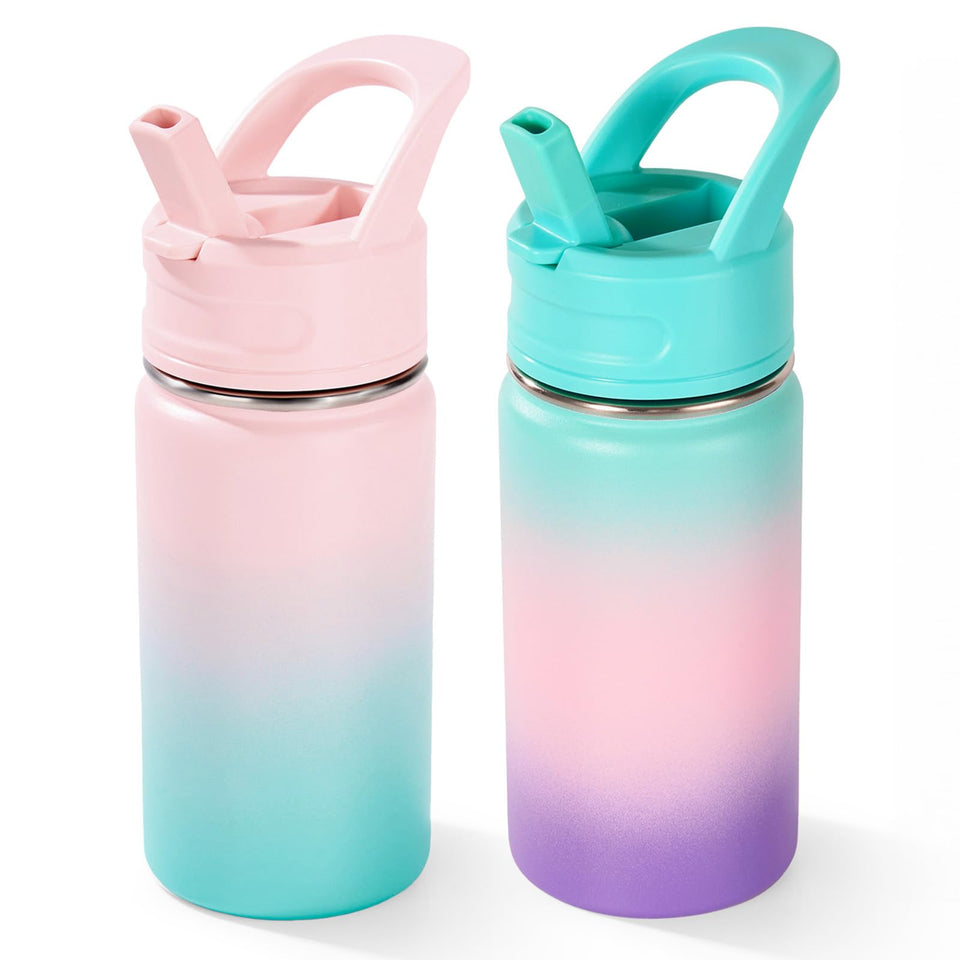 Fijinhom Aurora Bubble Gum front view shows durable BPA-free stainless steel
