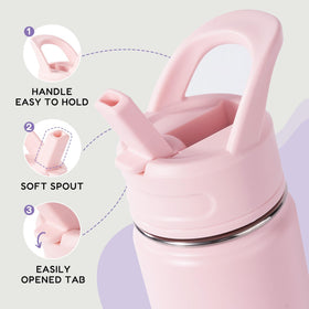 Fijinhom leak-proof closure prevents spills during travel.