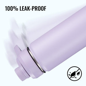 Fijinhom leak-proof flip-top lid enables one-handed use.