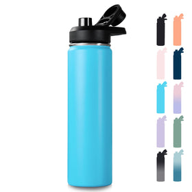 Fijinhom Monster Blue bottle cap for quick one‑handed sealing during activity