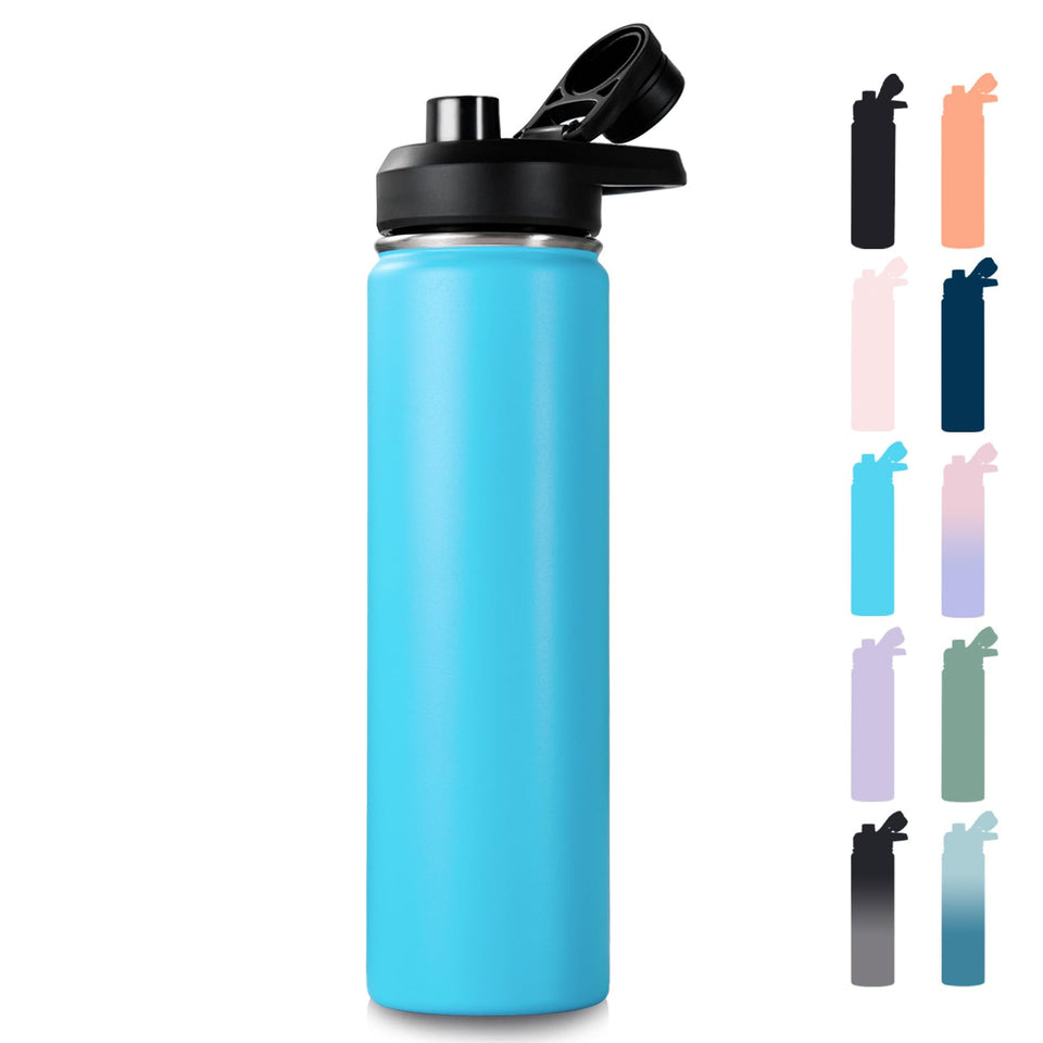 Fijinhom Monster Blue bottle cap for quick one‑handed sealing during activity