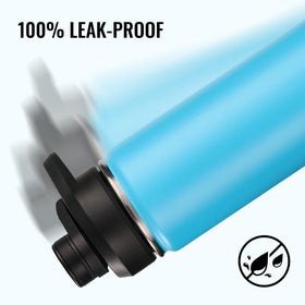 Fijinhom Monster Blue bottle stainless steel body showing premium durability
