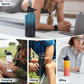 Fijinhom versatile bottle supports camping, hiking, sports, and daily routines.