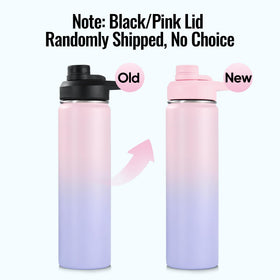 Fijinhom wide-mouth stainless bottle enabling easy filling and cleaning.