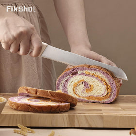 FIKSHOT carving knife ideal for roasts and sliced centerpiece dishes