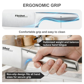 FikShot paring knife close-up highlighting precision for peeling.