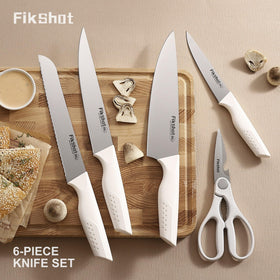 FIKSHOT serrated bread knife slices crusts smoothly without tearing