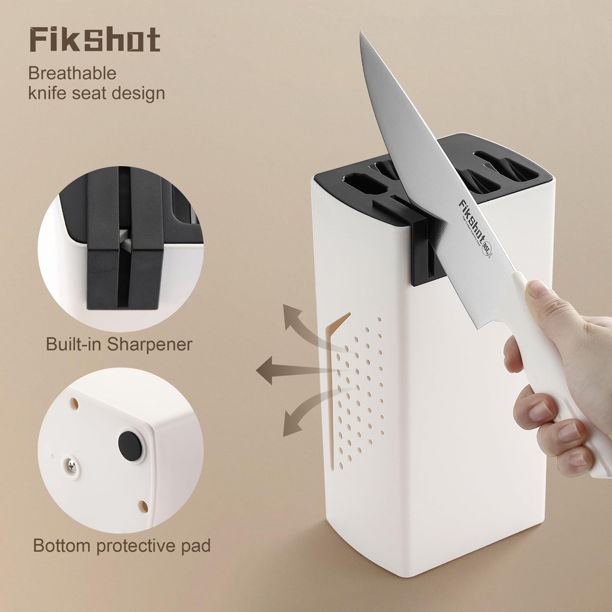 FIKSHOT utility knife handles versatile cutting tasks in daily cooking