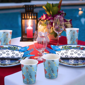 FillTouch 12.5-inch napkins prepared for hands and tables