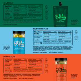 Filthy Food Filthy Martini Kit packaging designed for freshness and easy storage