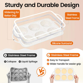 Fimary dishwasher-safe design simplifies post-bake cleanup