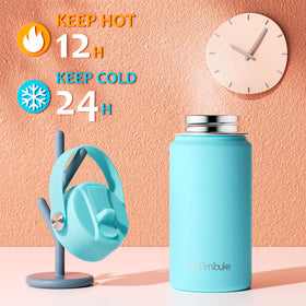 Fimibuke double-wall vacuum insulated bottle maintains temperature and resists condensation