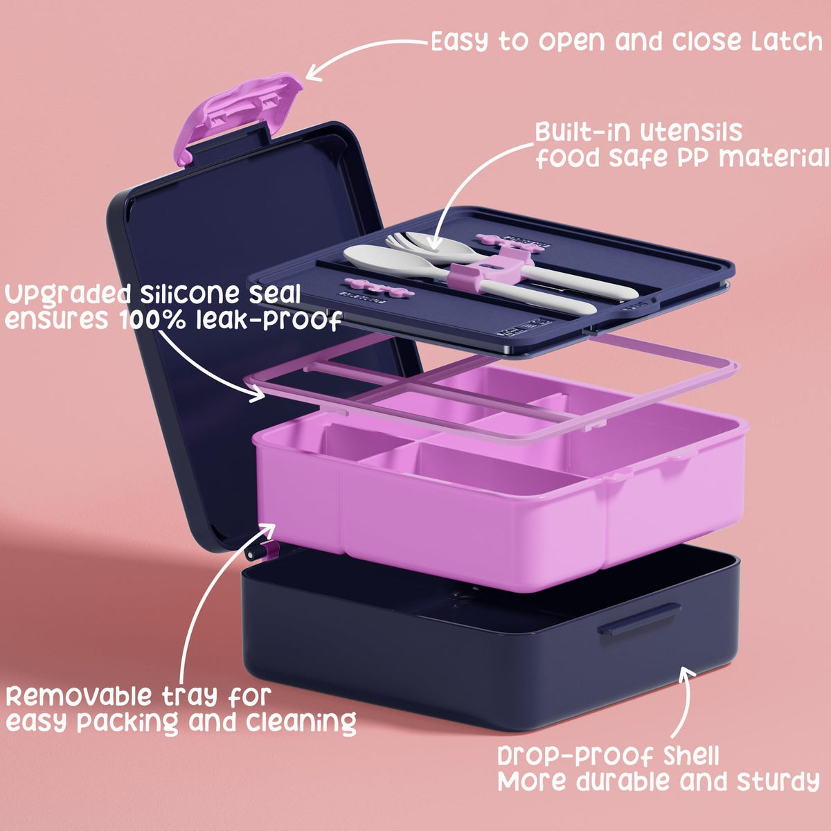 Fimibuke ice pack helps keep kids' lunch cool until lunch.