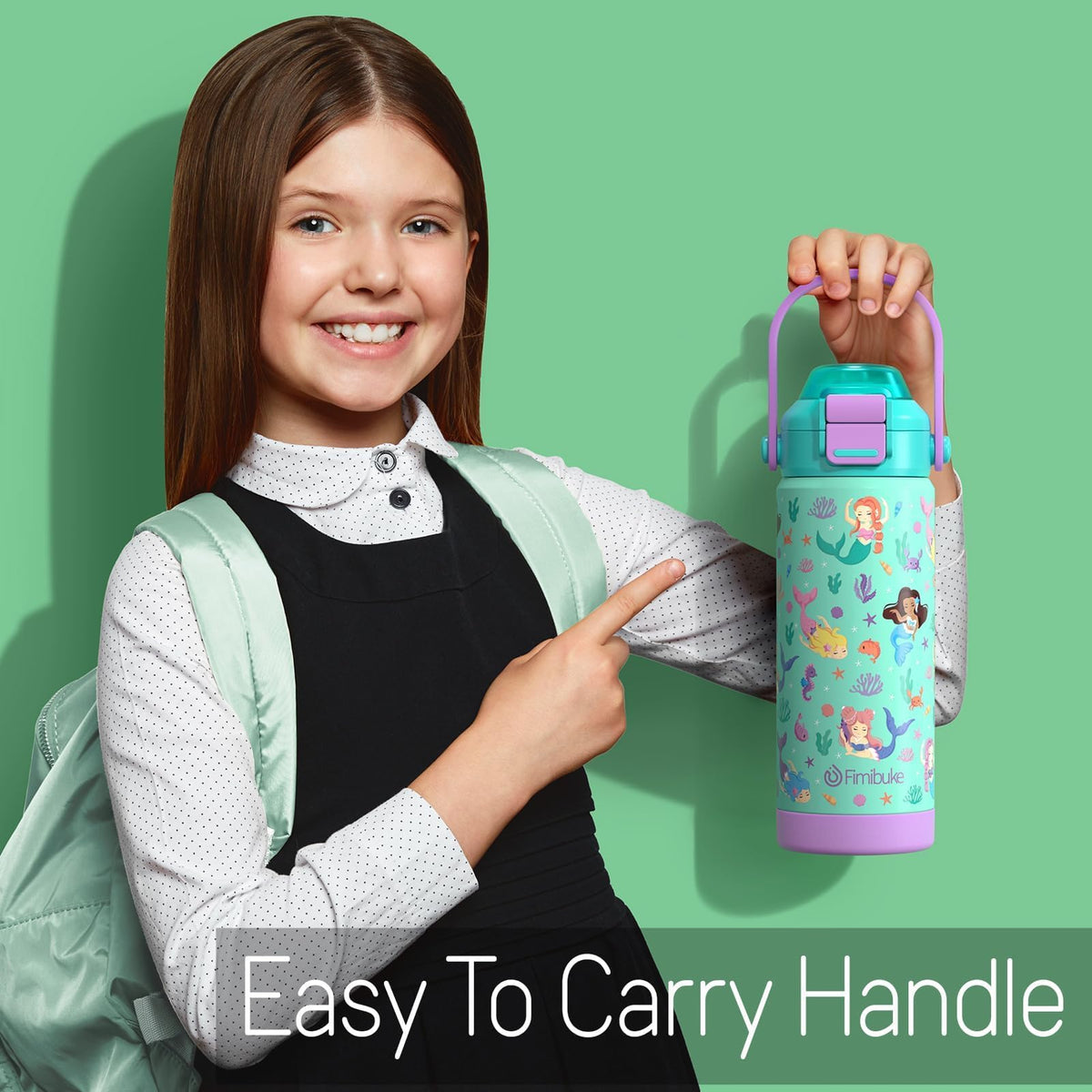 Fimibuke portable handle makes carrying easy for kids