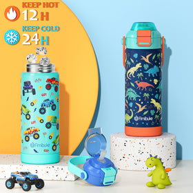 Fimibuke leakproof cap keeps drinks mess-free when carried.