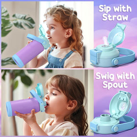 Fimibuke kids bottle features monster car design for playtime hydration