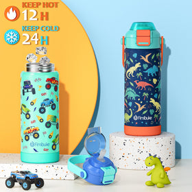 Fimibuke stainless steel body keeps drinks cold or hot longer