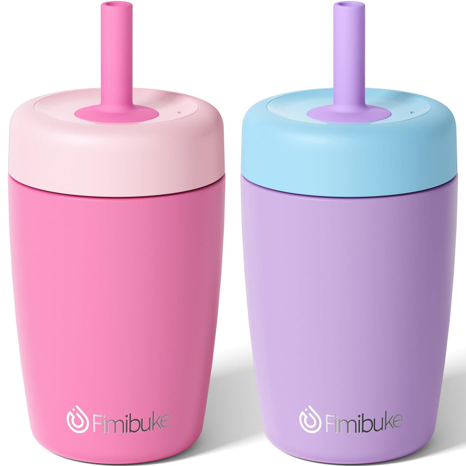 Fimibuke spill-proof-straw-cup keeps drinks tidy for curious toddlers.