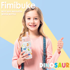 Fimibuke wide-mouth opening for easy refills and ice cubes.
