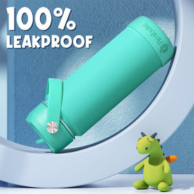 Fimibuke leak-proof straw lid prevents spills during recess.