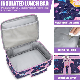 Fimibuke utensils set snaps onto lid for easy storage.