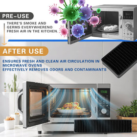 FIMXSD WB06X10807 charcoal filter, durable replacement for GE microwaves.